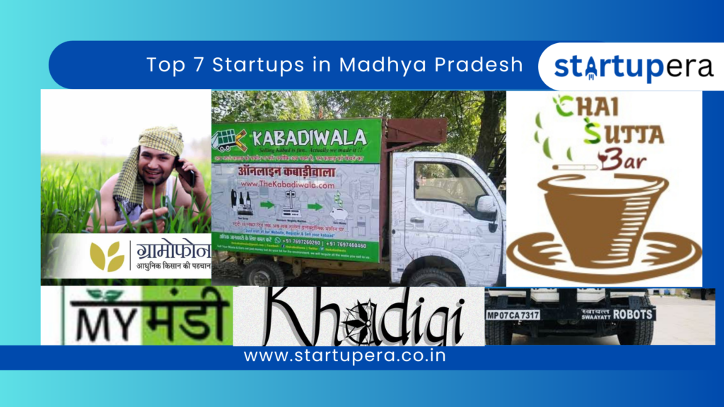 Top 7 Growing Startups Based in Madhya Pradesh