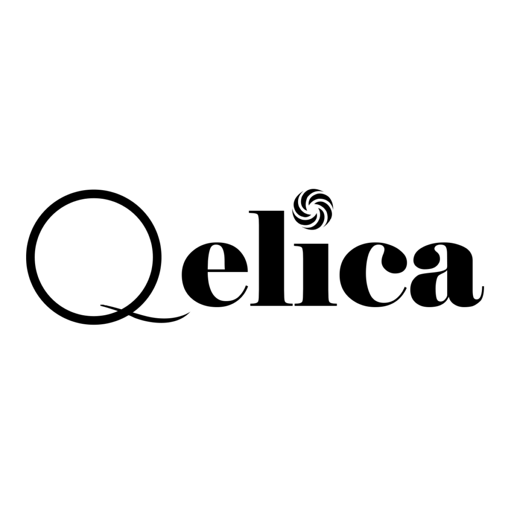 qelica- white Logo